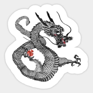 Japanese Dragon Sticker